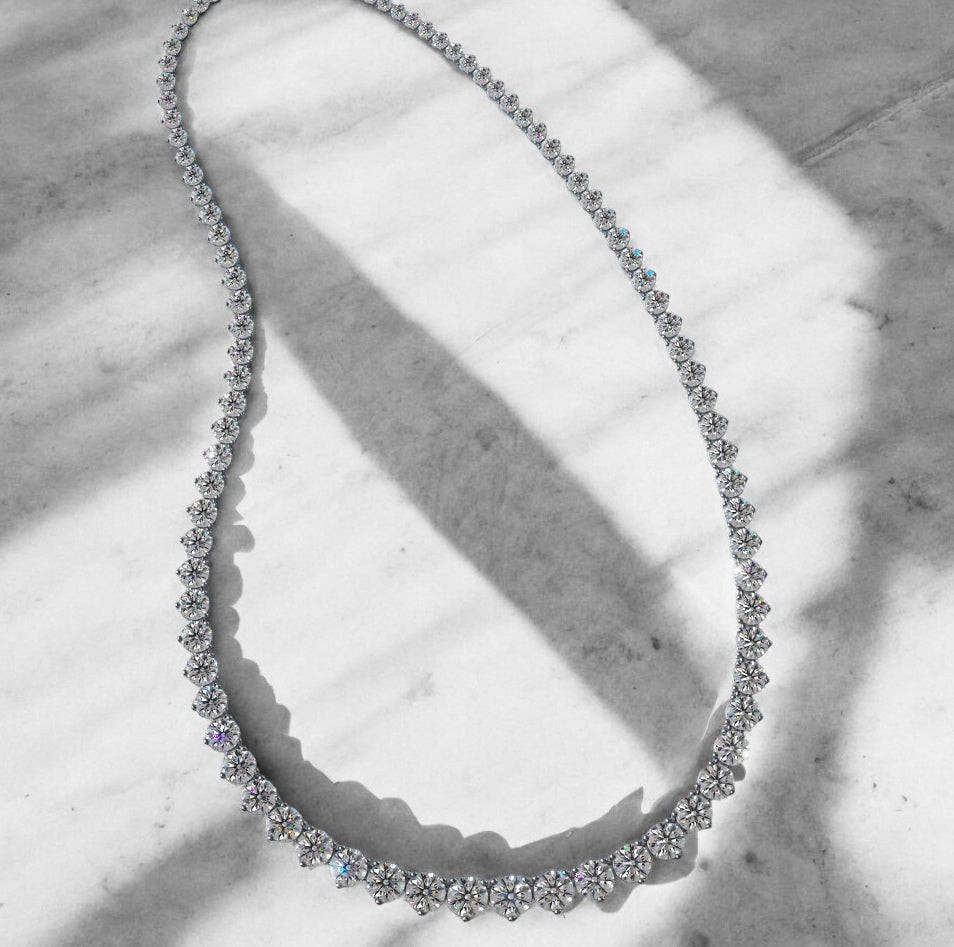 Diamond Energy Graduated Necklace