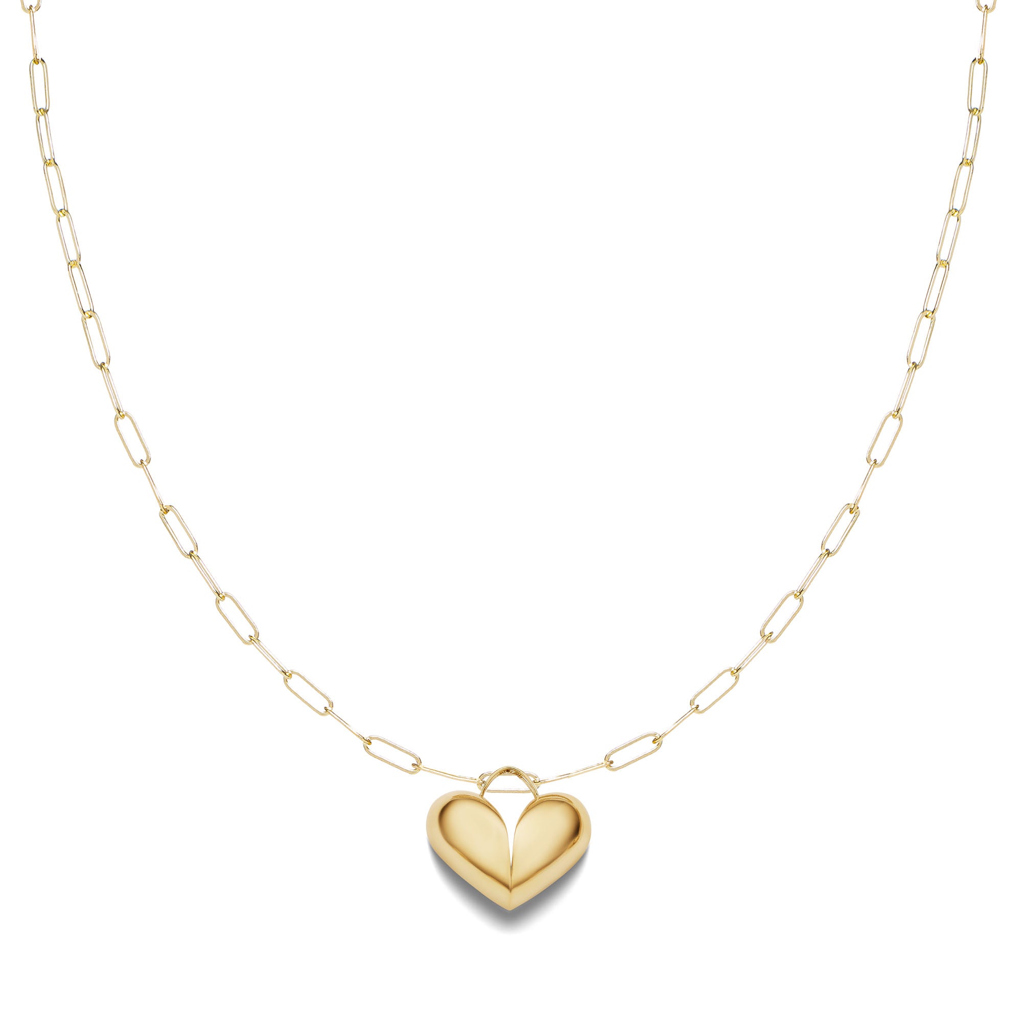 Cracked Open Heart Mini Pendant