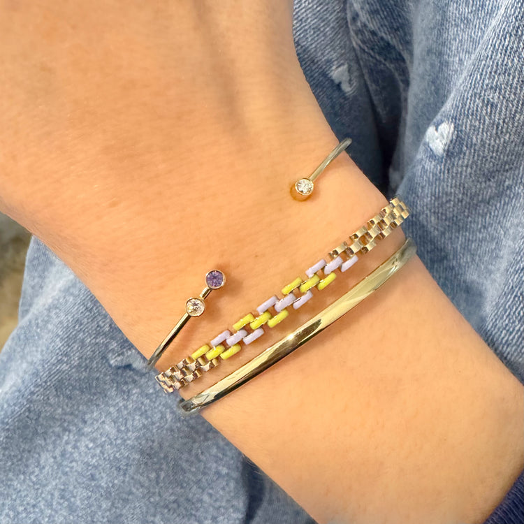 Galaxy Birthstone Cuff