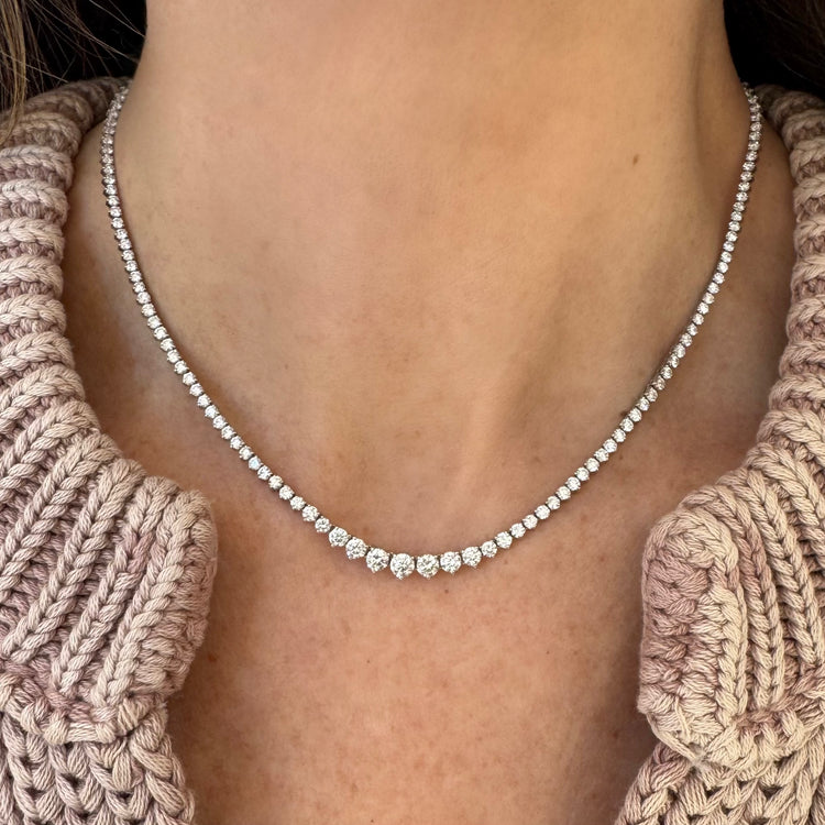 Diamond Energy Graduated Necklace