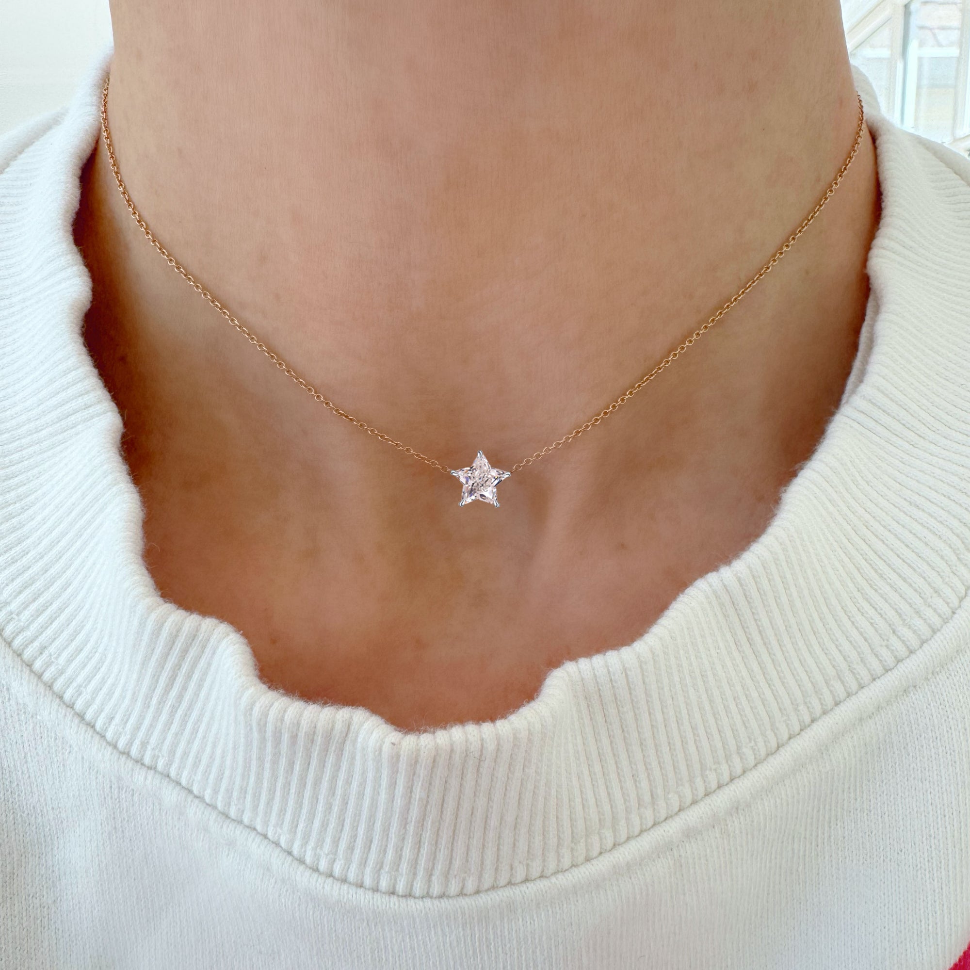North Star Diamond Pendant