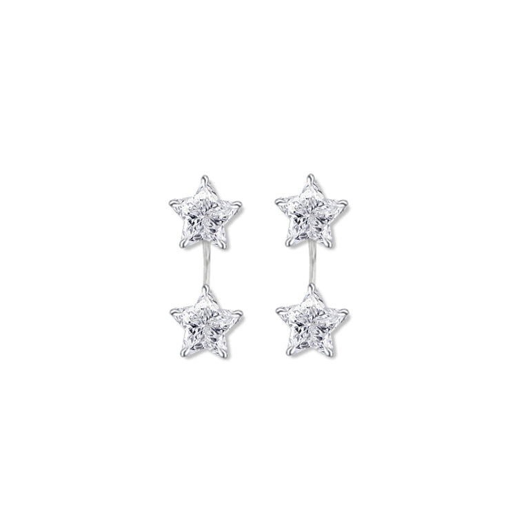 Diamond Wishing Star Studs