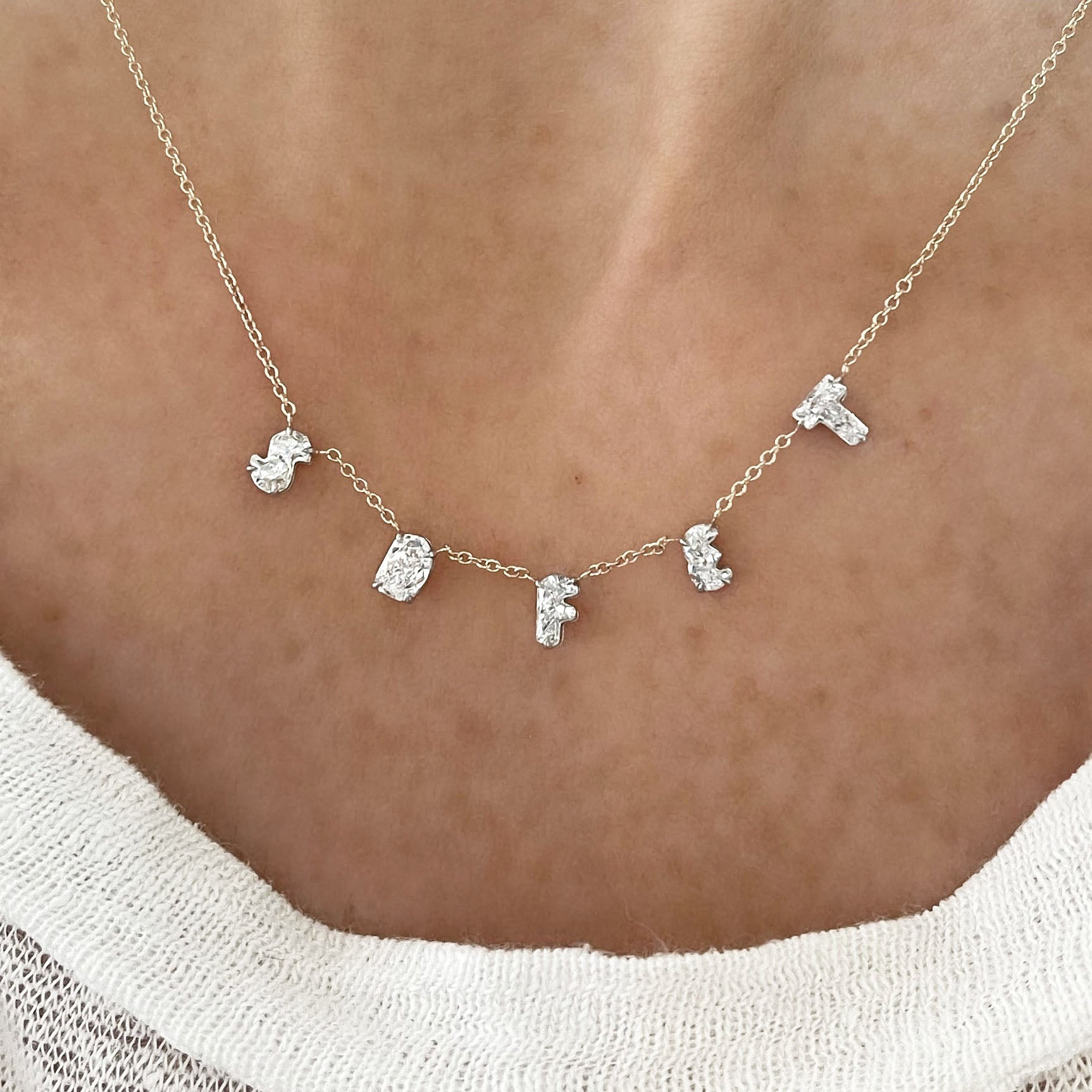Alphabet Diamond Letter Add On