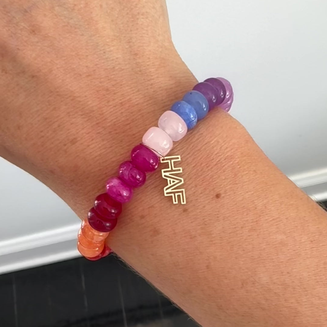 Vivid Petal KK Beads Bracelet