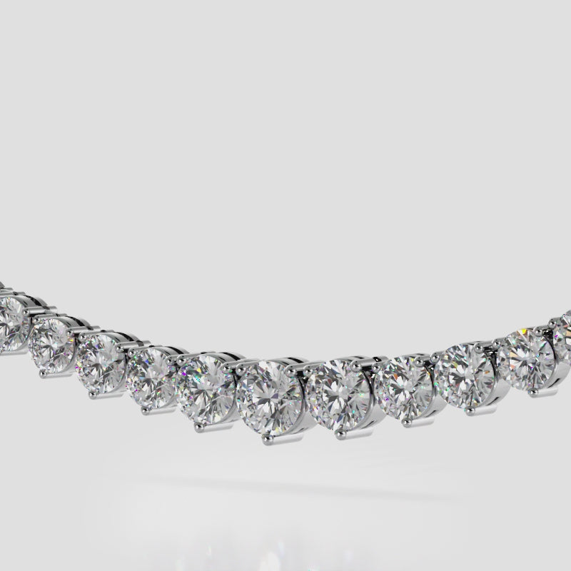Diamond Energy Graduated Necklace