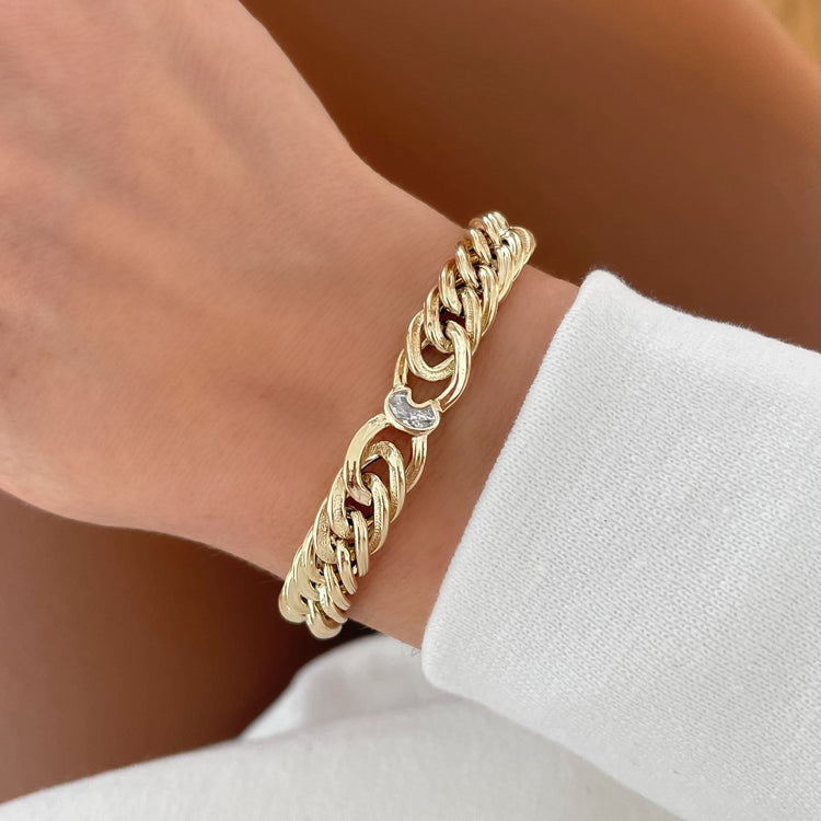 Alphabet Diamond Power Bracelet