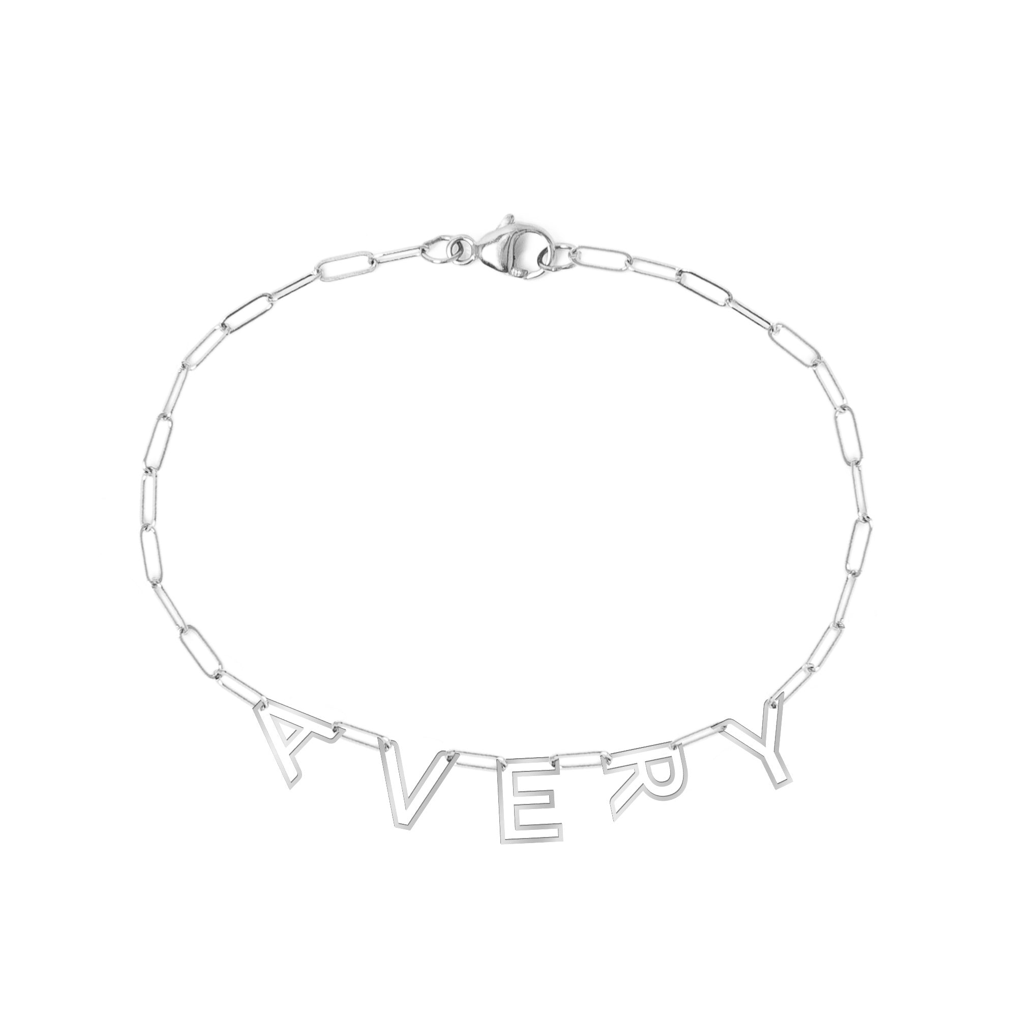 Chain Letter Bracelet