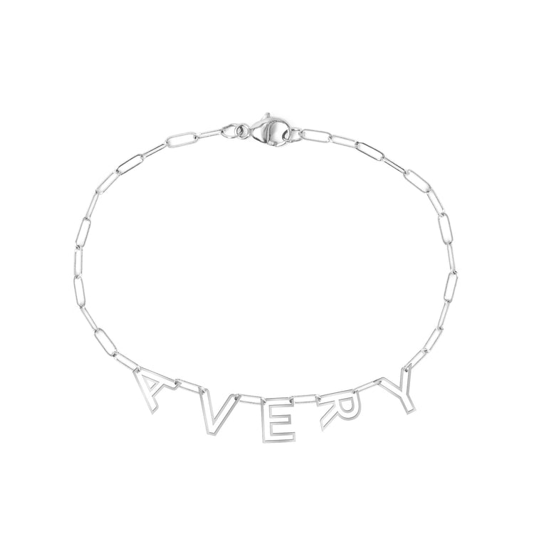 Chain Letter Bracelet