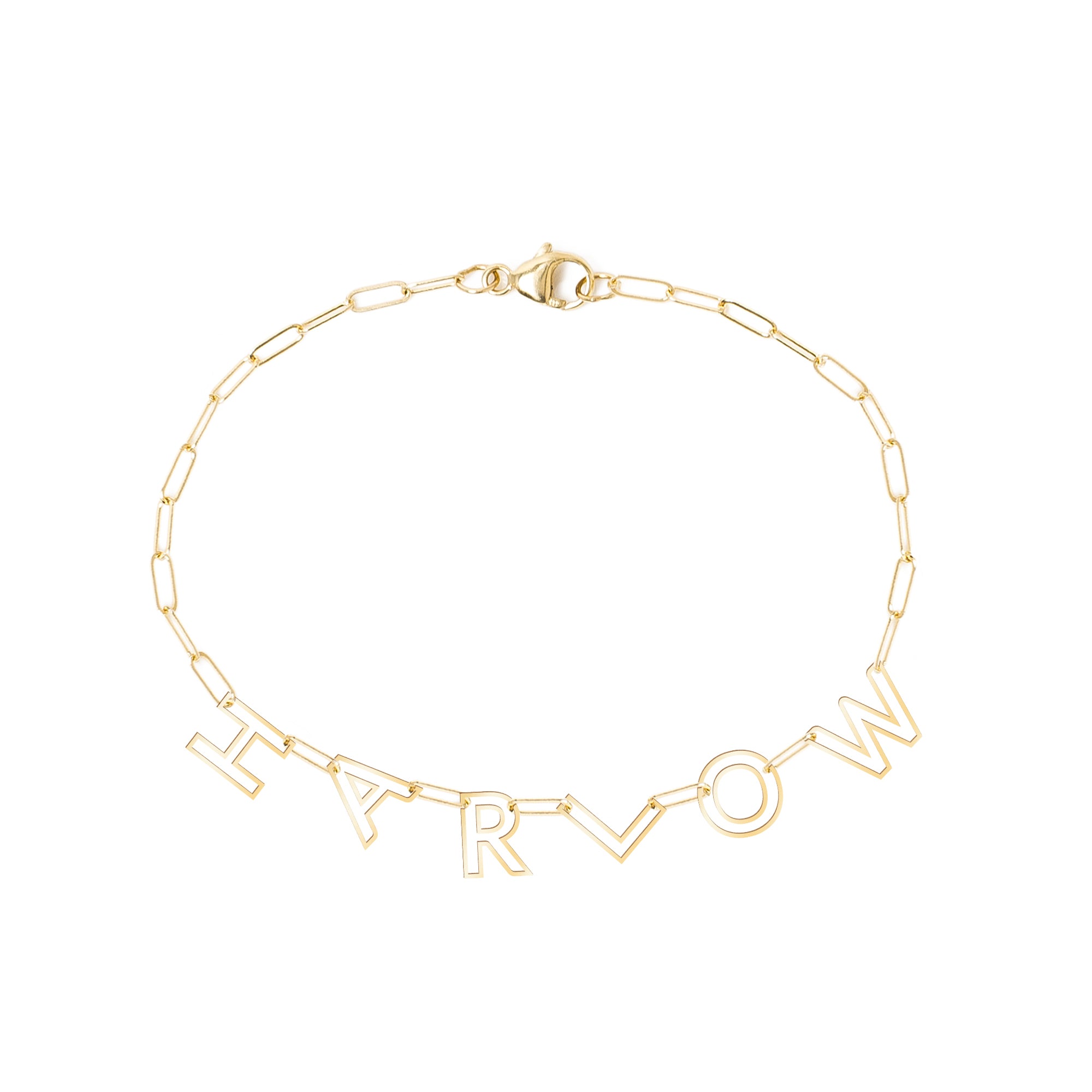 Chain Letter Bracelet