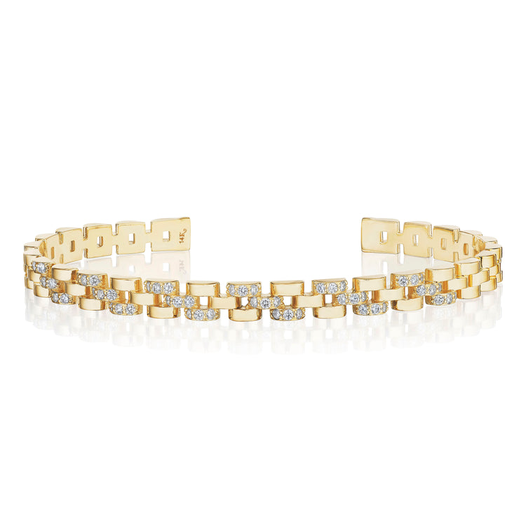 Diamond Fine Friendship Skinny Bracelet