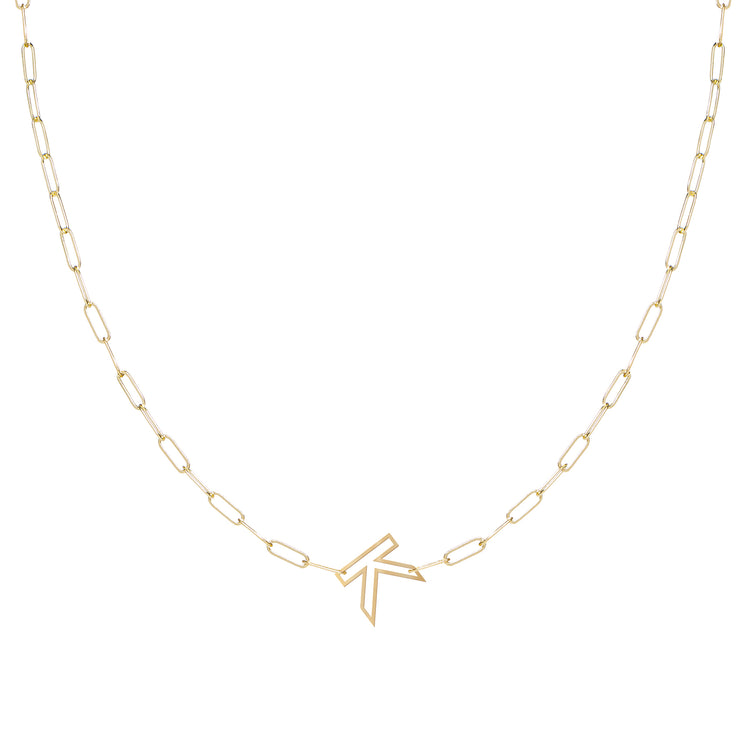 Chain Letter Necklace