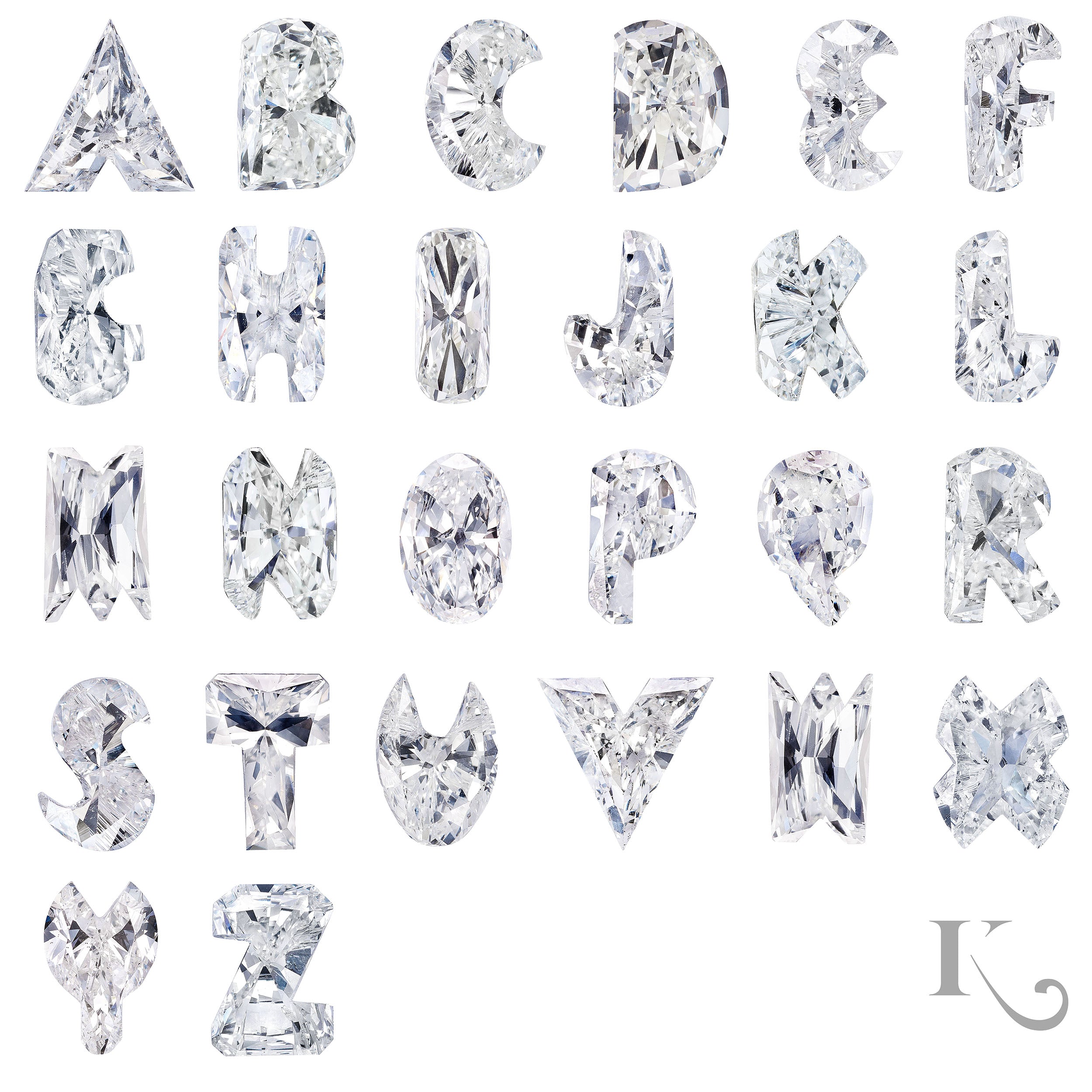 Alphabet Diamond Letter Add On