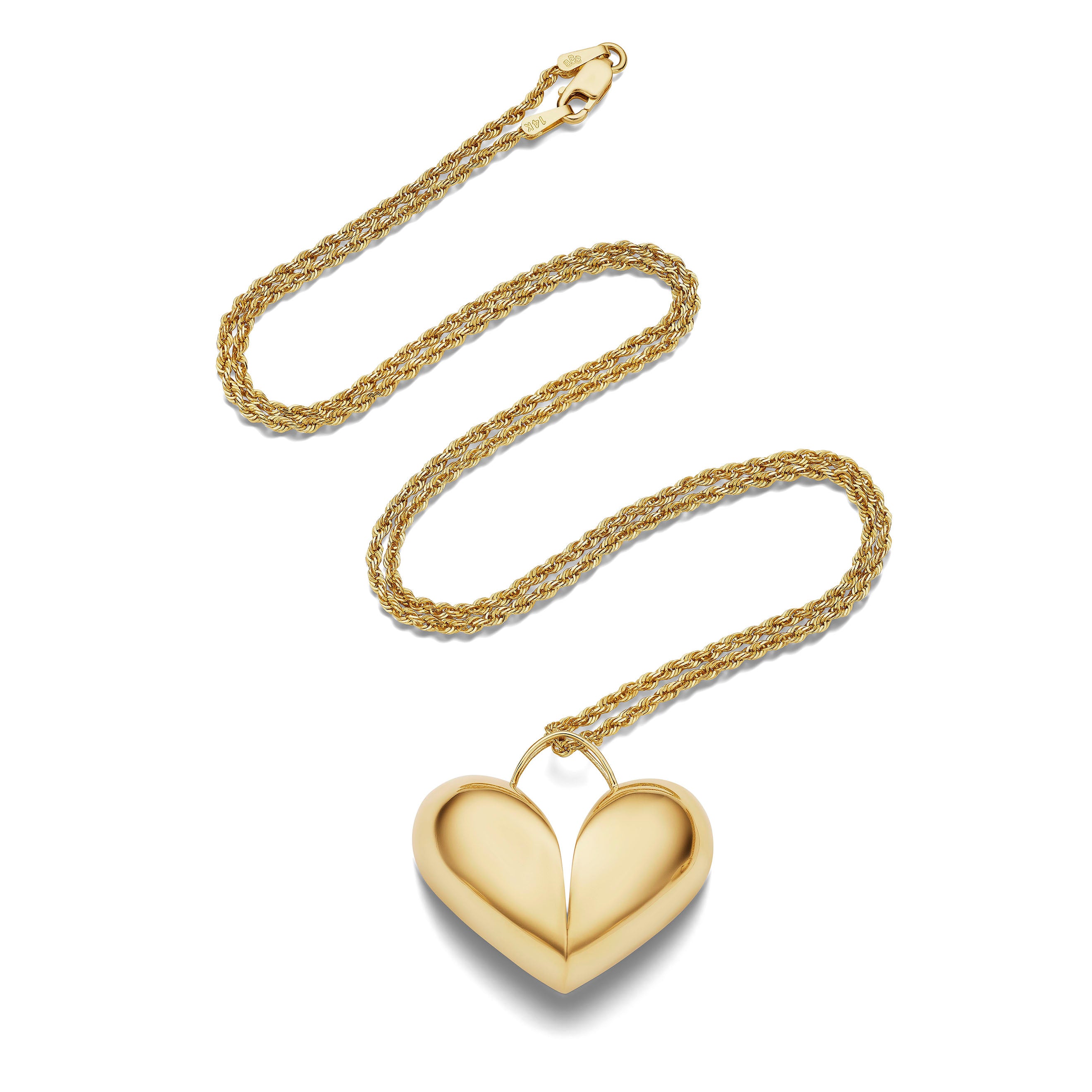 Cracked Open Heart Pendant