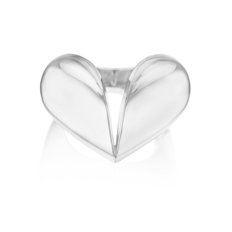 Cracked Open Heart Ring