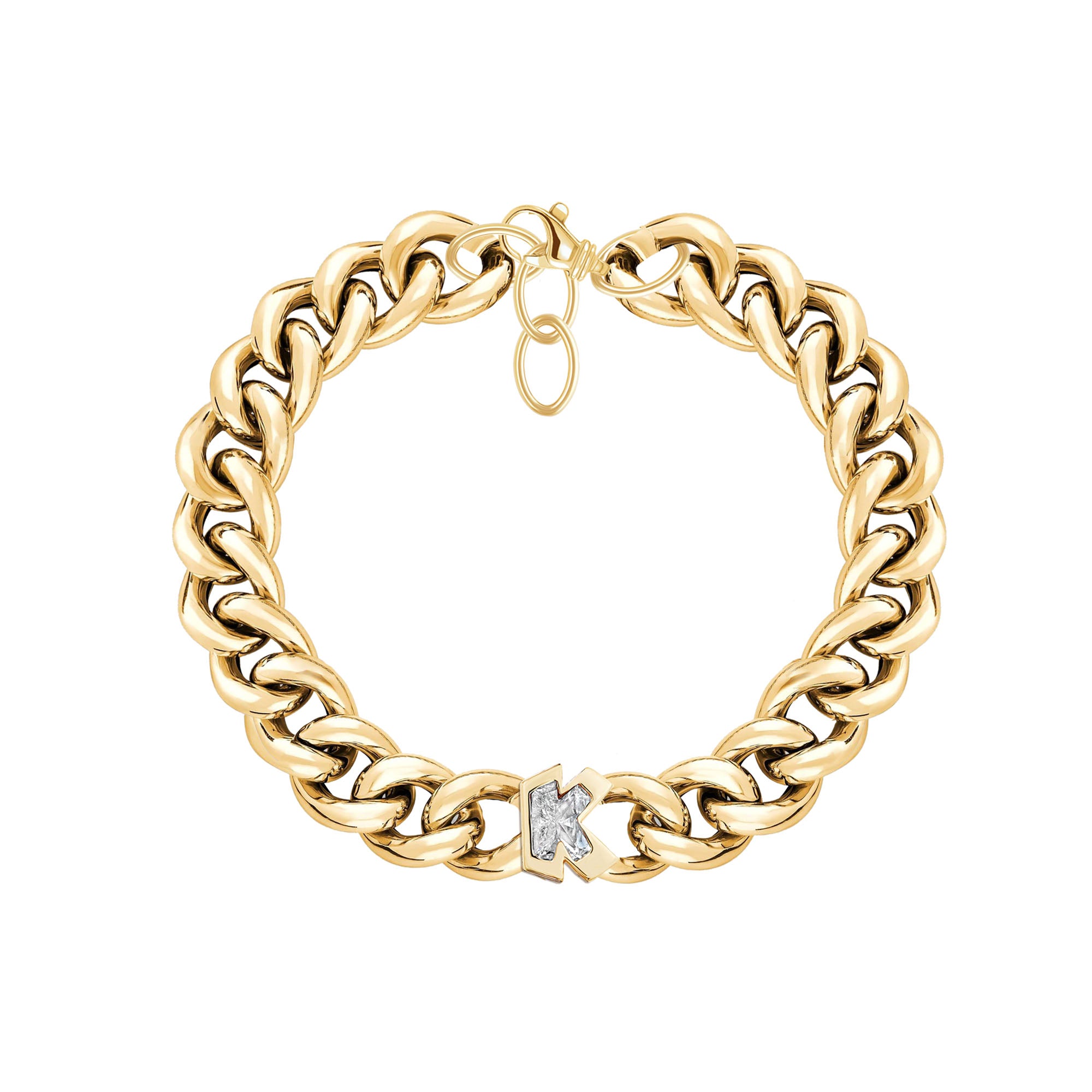 Alphabet Diamond Power Bracelet