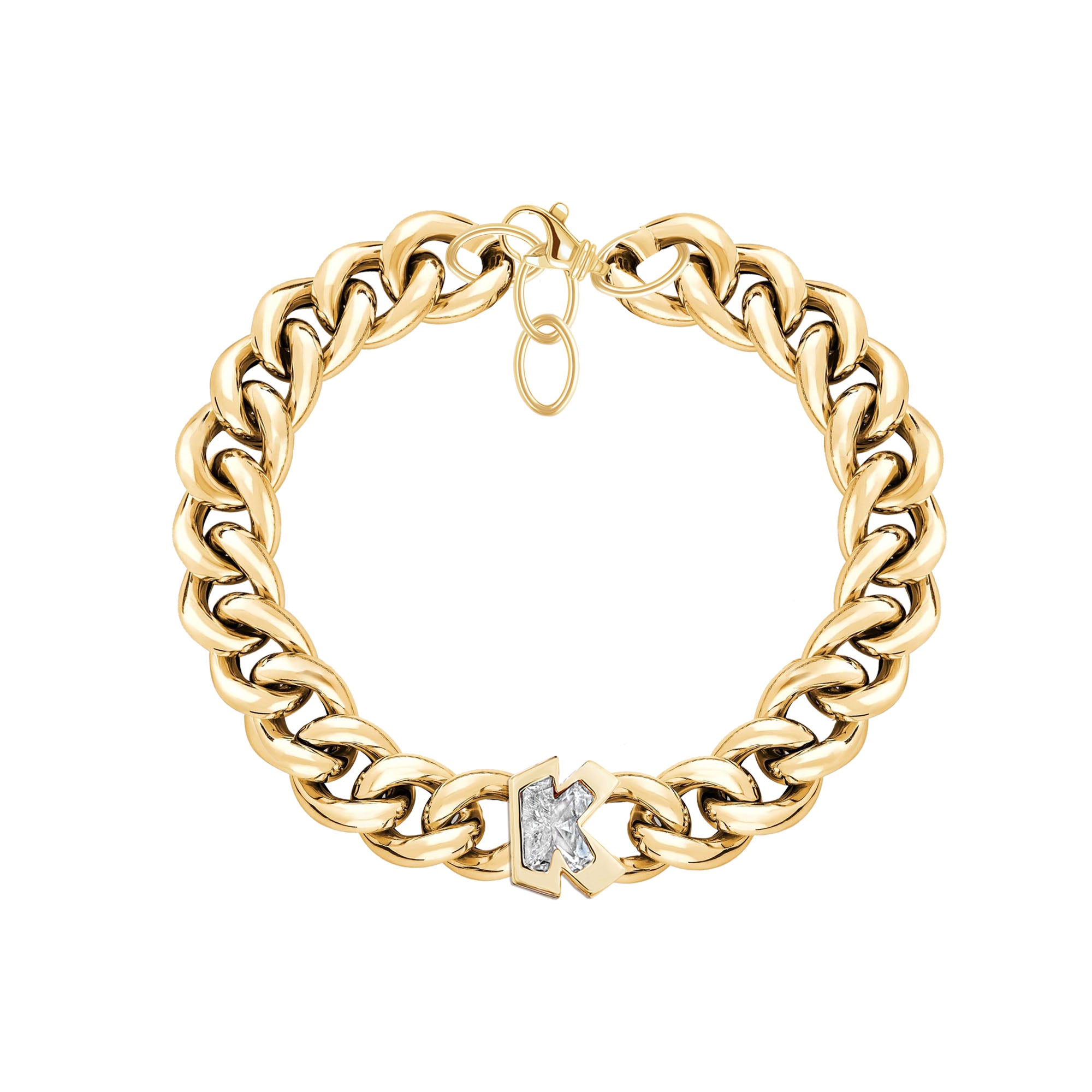 Alphabet Diamond Power Bracelet