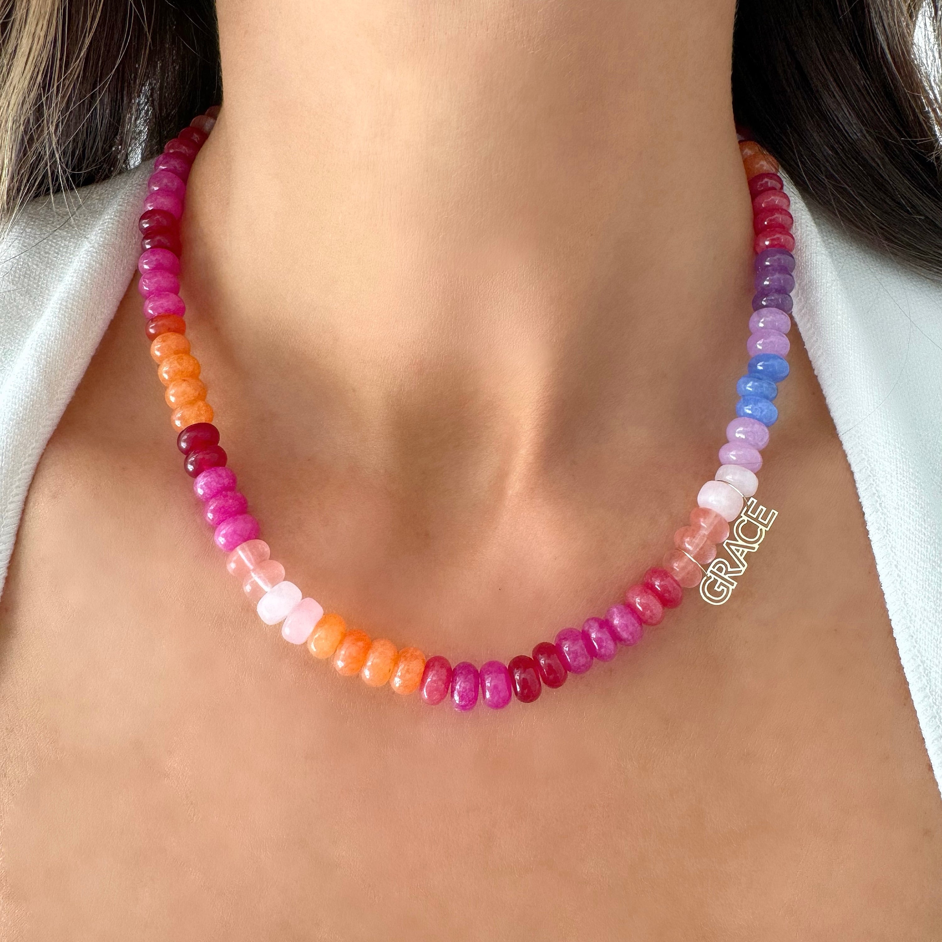 Vivid Petal KK Beads Necklace