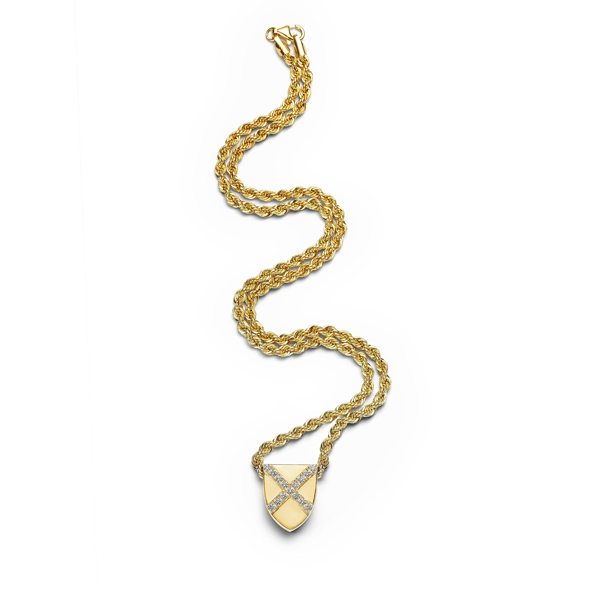 Diamond Golden Age Pendant