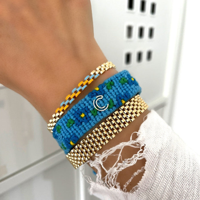 Chain Letter Friendship Bracelet