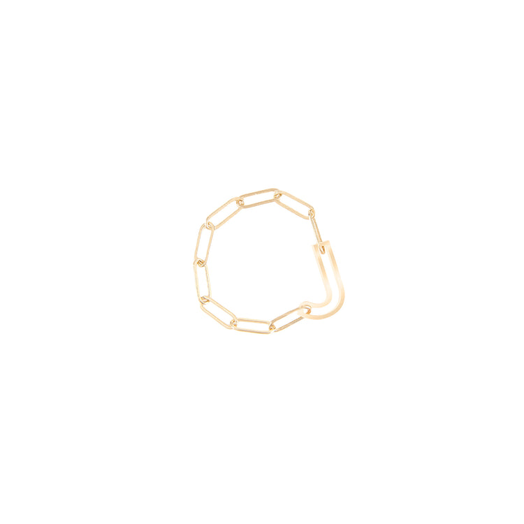 Chain Letter Fidget Ring