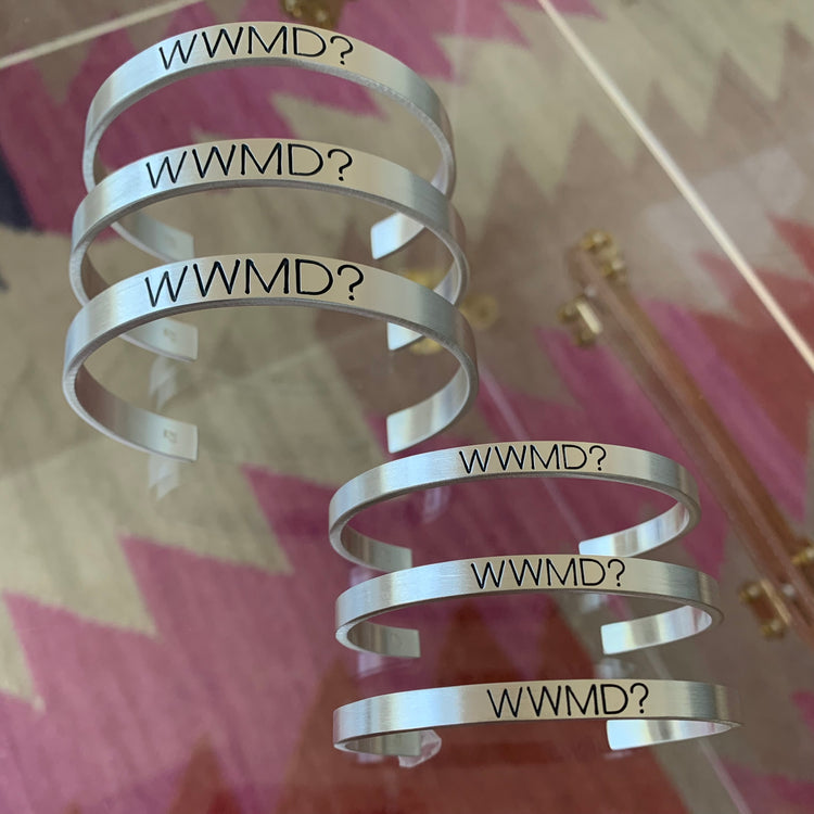 WWMD What Would Muhammad Do Luminous Wrist Band Muslim Silicone Bracelet  Bangle  eBay