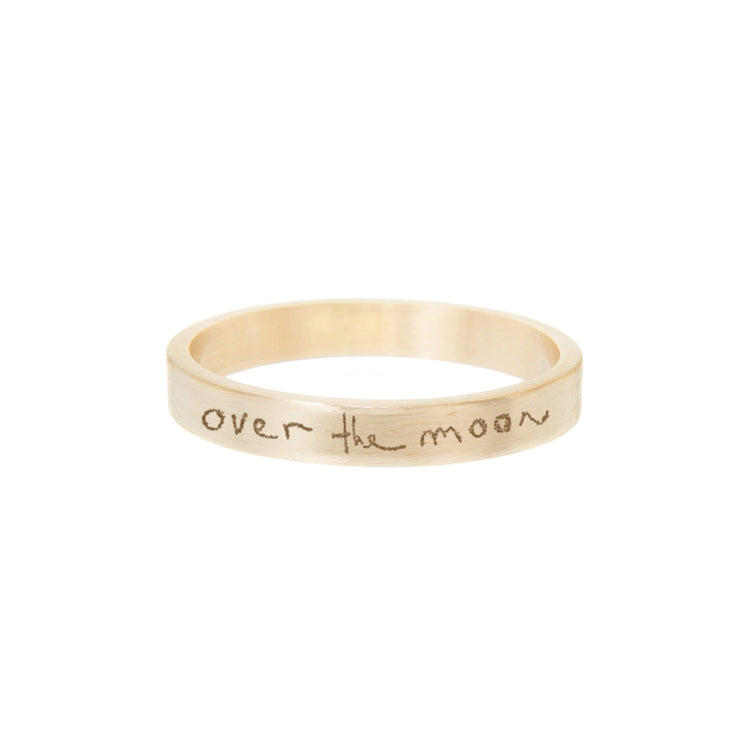 Skinny Graffiti Ring